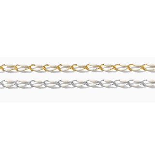 White Swifty 14k Chain — Wholesale Chain