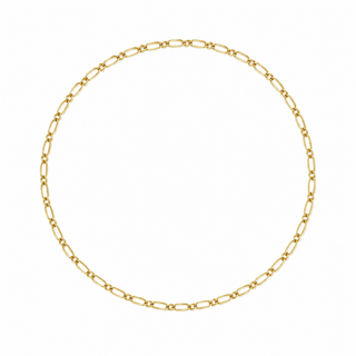 Permanent Infinity Wholesale Bracelet Kit - 14k Solid Yellow Gold Leo Figaro - Direct Account Exclusive
