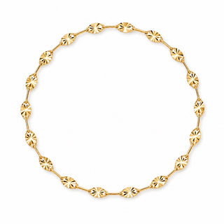 Permanent Bracelet Supply - 14k Solid Yellow Gold Starlight Diamond Press Station - Infinity Bracelet Kit