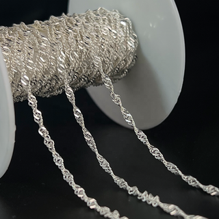 Alexia Twister - 925 Sterling Silver, Singapore Rope