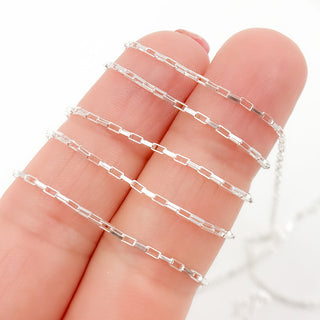 Bitty - Balanced Box Chain in 925 Sterling Silver