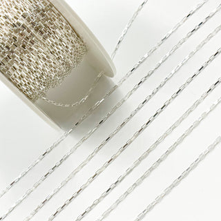 Bitty - Balanced Box Chain in 925 Sterling Silver