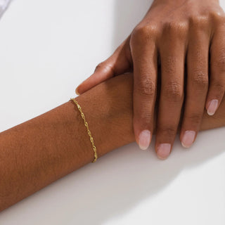 14k Solid Gold - Permanent Bracelet Wholesale Supply - Alexia Singapore - Infinity Bracelet Kit