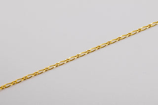 Permanent Infinity Wholesale Bracelet Kit - 14k Solid Yellow Gold Leo Figaro - Direct Account Exclusive