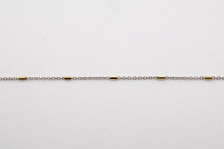 yellow and white Gold permanent jewelry supply chain by Golden Bond