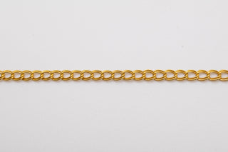 Double Curb Chain 3.6mm - 14k Gold Fill - Wholesale Jewelry Chain