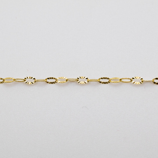 Permanent Bracelet Supply - 14k Solid Yellow Gold Sunburst - Infinity Bracelet Kit